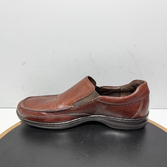 Born Loafers Men 11 Slip On M6455 Moc Toe Brown Leather Business Casual Classic main image 7